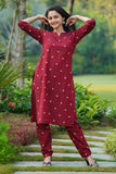 Sunshine Shirt Dress, Elegant Curve Kurta Set (Maroon Color) & Aqua Overlap Dress Combo