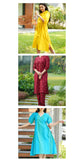 Sunshine Shirt Dress, Elegant Curve Kurta Set (Maroon Color) & Aqua Overlap Dress Combo