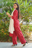 Rose Katha Kurta Set