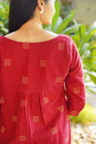 Rose Katha Kurta Set