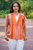 Peach Kimono Overlay
