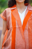 Peach Kimono Overlay
