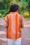 Peach Kimono Overlay